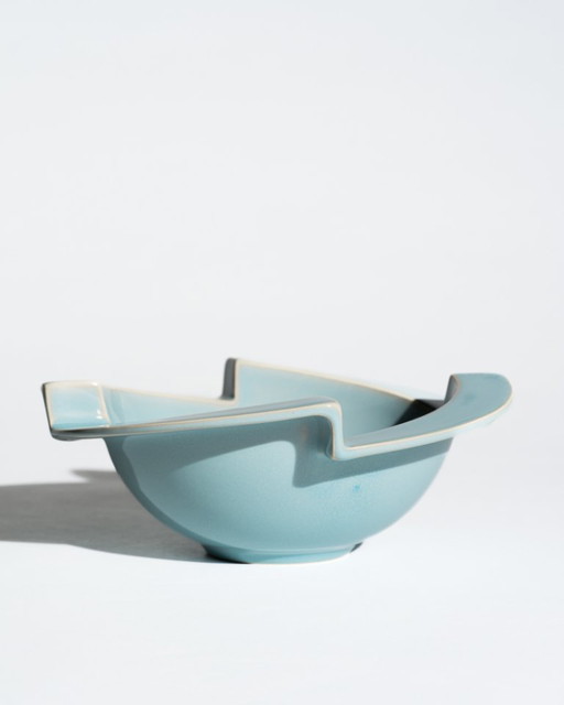 Rosenthal Designer Porzellan „Windmühle“ Schale Jan van der Vaart Postmoderne