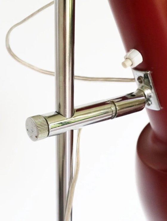 Image 1 of Lampada da terra d'epoca design danese cromo rimessa a nuovo