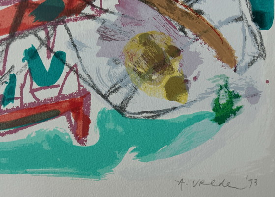 Image 1 of Lithographie Anton Vrede