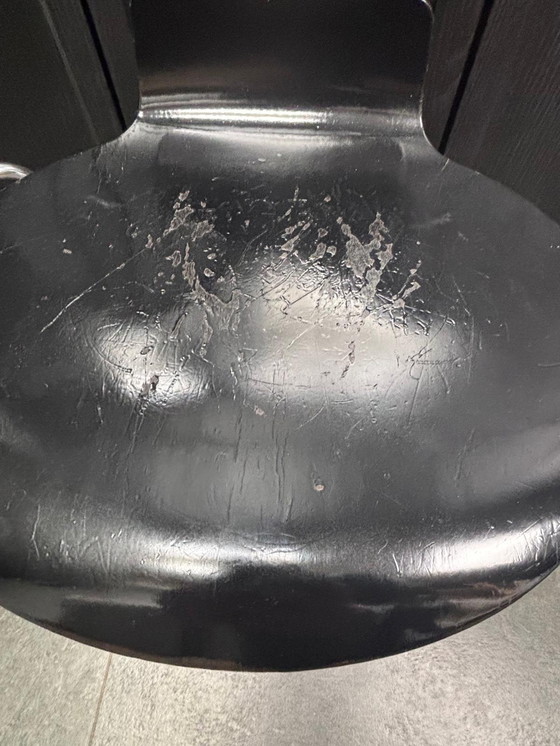 Image 1 of Quattro sedie a tre gambe Fritz Hansen. Raro modello vintage.