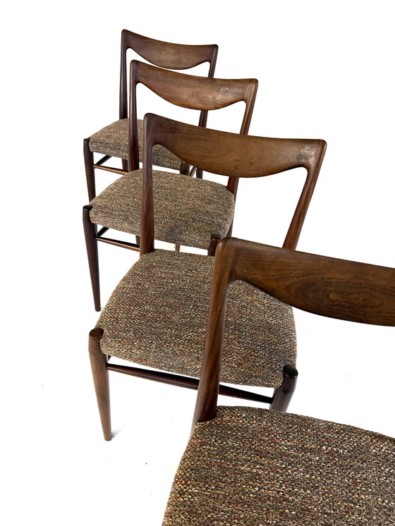 Image 1 of 4 sedie da pranzo restaurate, Rastad & Relling '60