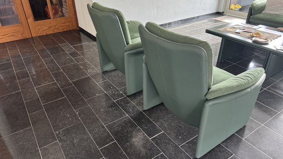 Image 1 of Twee Leolux fauteuils model Catalpa