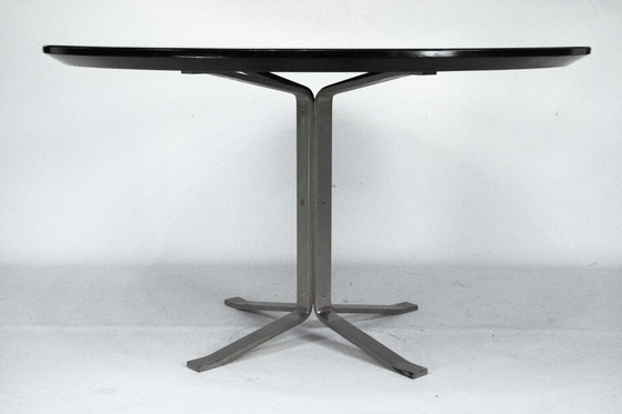 Image 1 of Rare Round dinner table by Gianni Moscatelli for Formanova. Italy 1970s