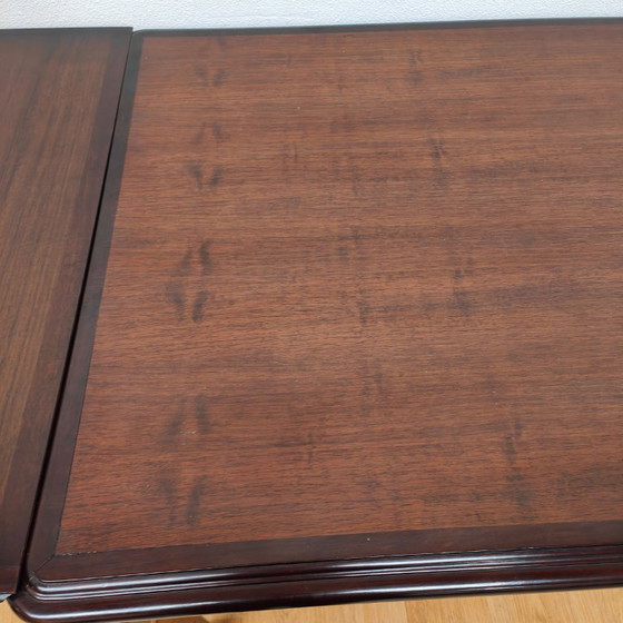 Image 1 of Vintage Chippendale country dining table extendable dining table