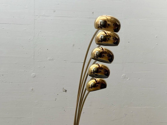 Image 1 of Lampada da terra ad arco di Harvey Guzzini, anni '70