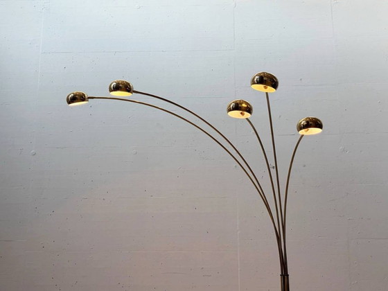 Image 1 of Lampada da terra ad arco di Harvey Guzzini, anni '70