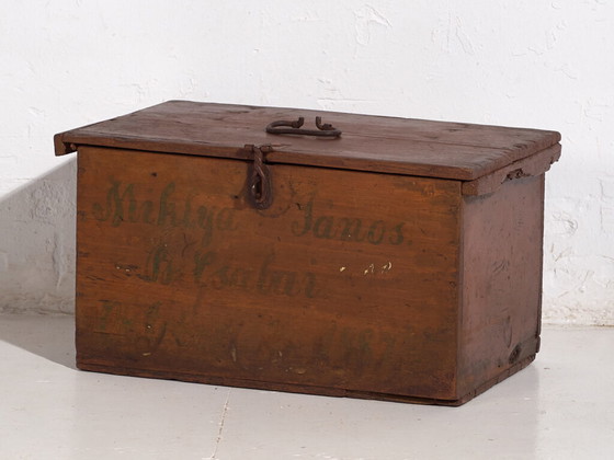 Petit coffre ancien (Année 1887) #7 – Objets déco, Rustic (photo 29 of 40)
