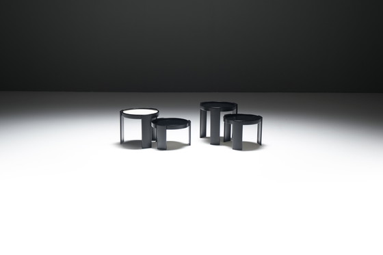 Image 1 of Tables gigognes "780" en édition limitée par Gianfranco Frattini pour Cassina Italy