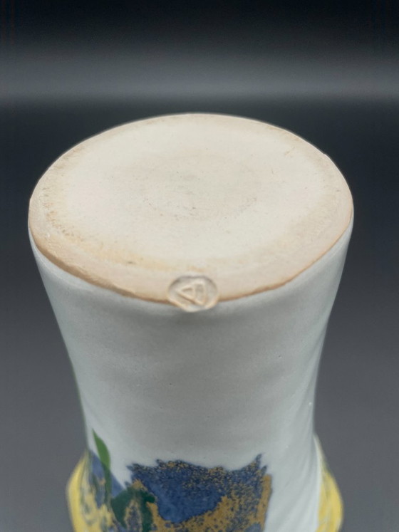 Vintage Dartington Pottery “Poppy” vaas – Janice Tchalenko, jaren 80 – Vazen, Ceramic (photo 6 of 6)
