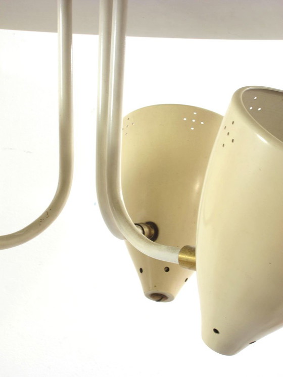 H. Busquet Hala lamp fifties vintage retro – Pendant lamps, Metal (photo 4 of 4)
