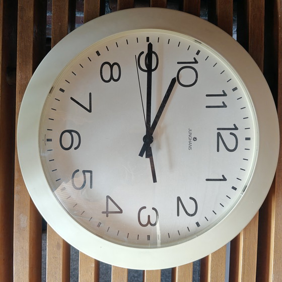 Image 1 of Magnifique et grande horloge murale vintage de Junghans