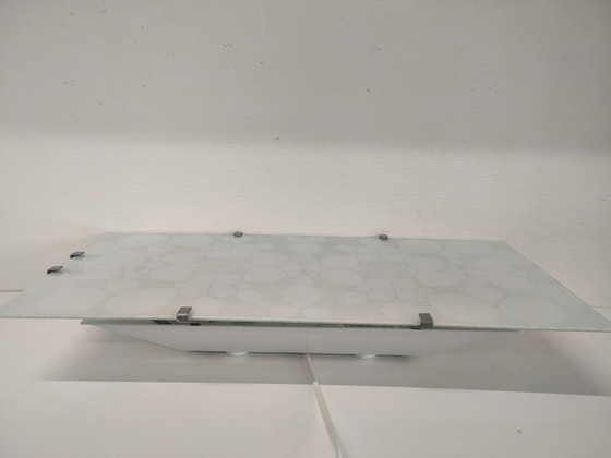 Image 1 of Applique murale Gyllen design Ikea vintage des années 90 blanc/blanc gris (design par Julia Treutiger)