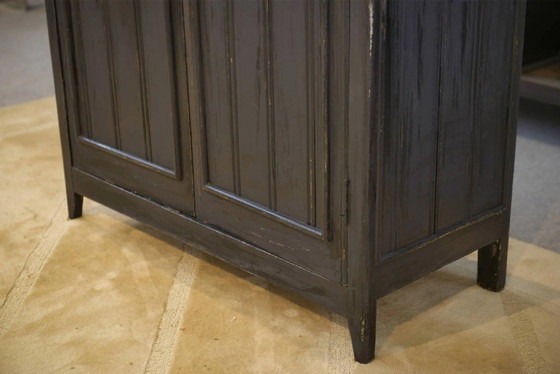 Distressed wardrobe from the 1950s. – Wood, Vintage (photo 7 of 15)