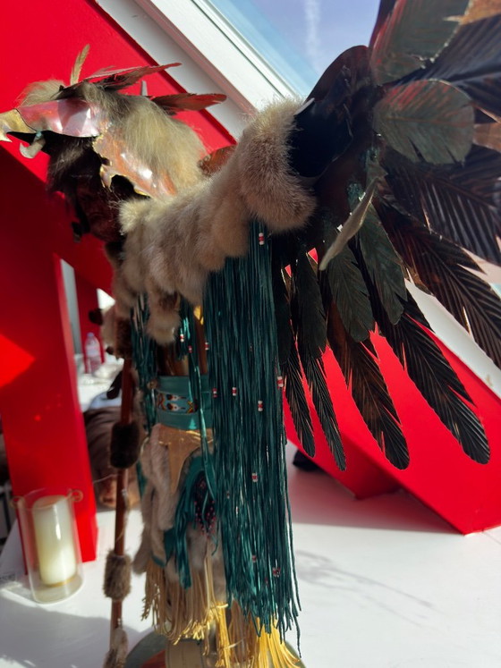 K. Bird Studios Limited Edition Native-Style Mixed Media Adler Skulptur #16/75 – K.bird Studios (photo 9 of 9)