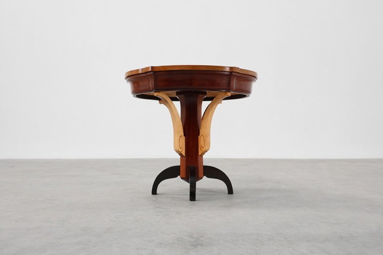 Image 1 of Table d'appoint Art déco en bois, France vers 1930 1930