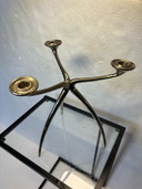 Chandelier tripode vintage des années 1970 de l'ère spatiale au design épuré