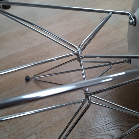 Image 1 of Sedia Vitra Eames bianca DSR cromata