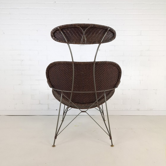 Image 1 of Vintage Yuzuru Yamakawa fauteuil met salontafel
