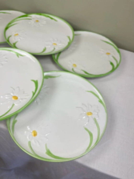 6 piatti a margherita – Stoviglie, Porcelain, Rustic (photo 4 of 11)