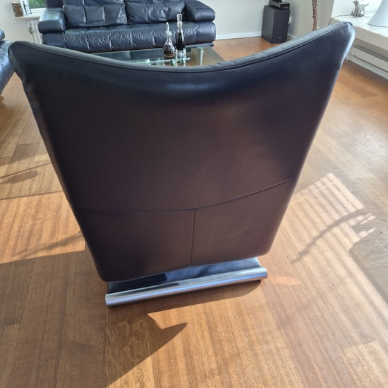 Complete Rolf Benz 6500 Seating Group: 2 x Sofa, Armchair, Coffee Table – Couches, Leather (photo 9 of 14)