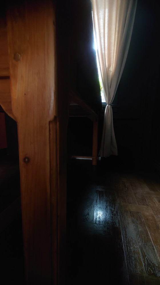 Image 1 of Table de salle à manger industrielle vintage