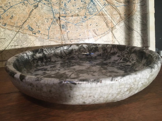 Piatto in ceramica smaltata ∅ 34 – Stoviglie, Porcellana, Vintage (photo 7 of 9)