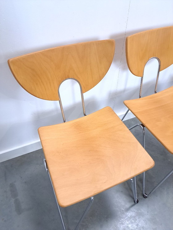 Image 1 of Satz von 6 x Kusch & Co Mikado 1800, Walter Leeman Stühlen