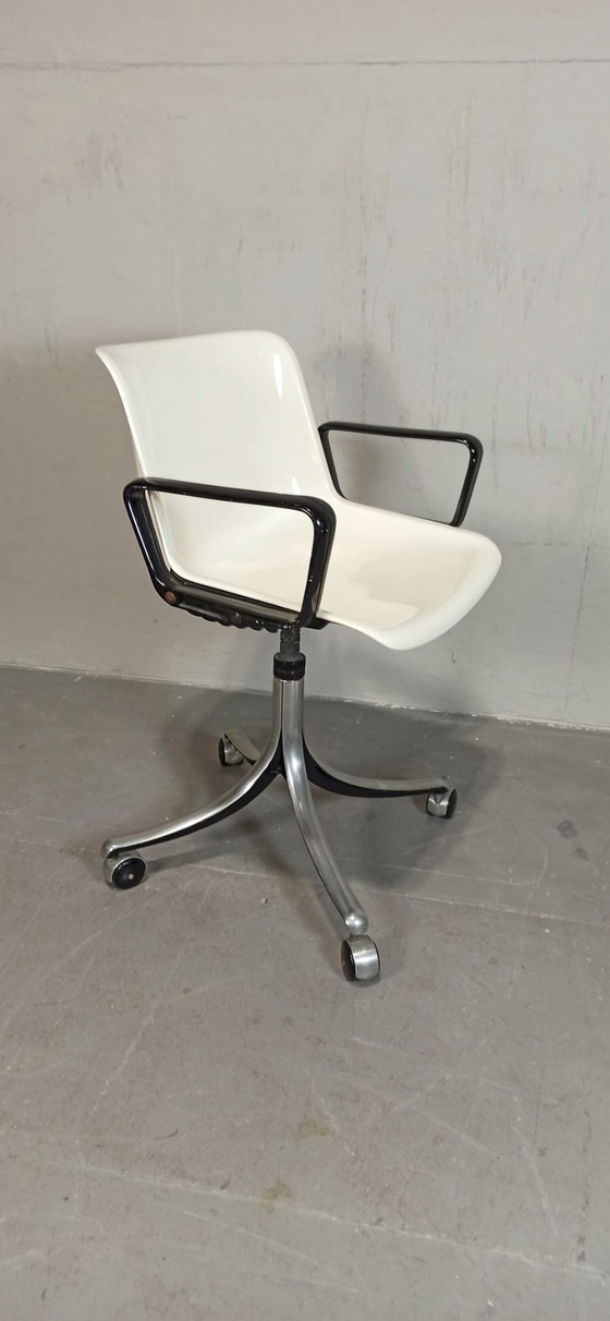 Image 1 of Sedia da scrivania Osvaldo Borsani per Tecto Modus