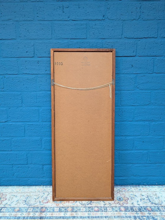 Image 1 of Vintage large Danish design mirror, Kai Kristiansen for Aksel Kjersgaard, 1960s