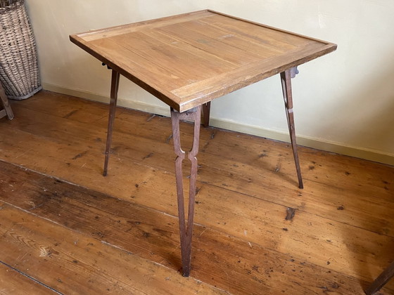 Image 1 of Vintage Folding Table