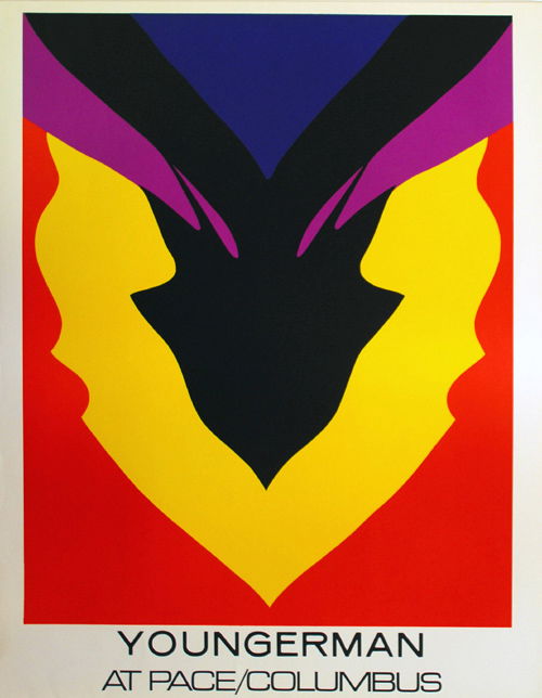 Jack Youngerman - At Pace/Columbus zeefdruk