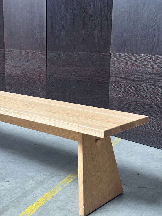 Image 1 of Cruso 300cm bank van massief eikenhout in natuurlijke kleur