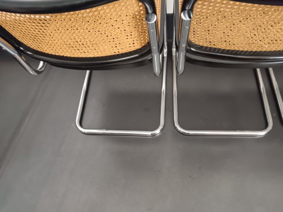 Image 1 of Set di quattro sedie B32 di Gavina della fine degli anni '60