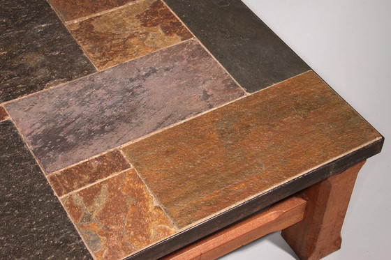 Image 1 of Authentic Norwegian Slate Coffee Table from the Mountains of Otta 