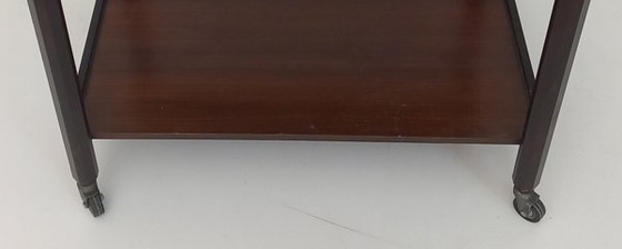 Image 1 of Walnut bar cart, 70s