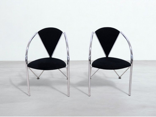 Set of 2 dining chairs – Matthias Gurtler for Artifort