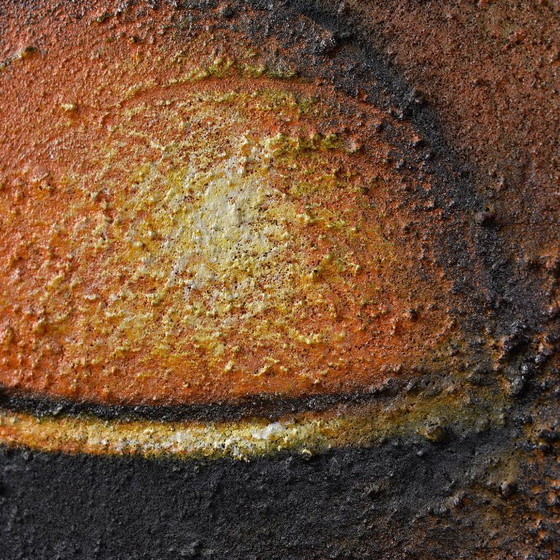 Image 1 of Groot Boeddha schilderij met structuur 2 meter hoog