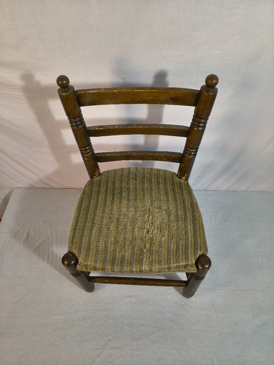 Image 1 of Hochstuhl, 110 Jahre alt