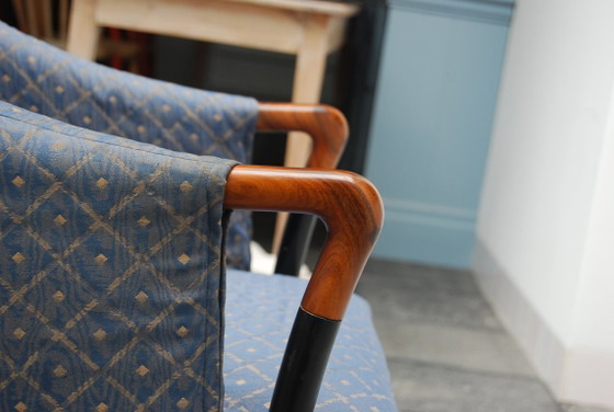 Armchair Giorgetti 63240 Umberto Asnago – Textile, Wood (photo 5 of 5)
