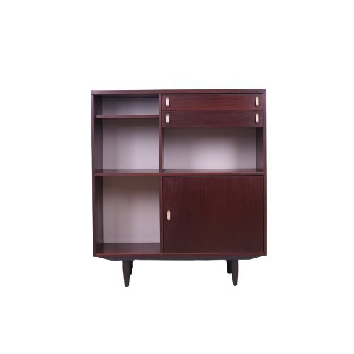 Commode en acajou, design suédois, années 1960, fabriquée par Ulferts