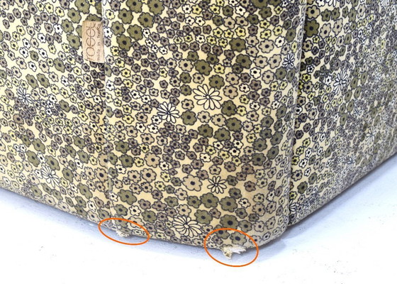 Image 1 of Ligne Roset „Dianthus“ Lounge-Sessel von Michel Ducaroy in „Liberty of London“ floralem Samtstoff – Frankreich, 1978