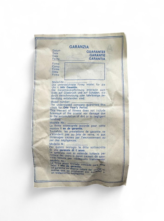 Image 1 of Capodimonte porcelain clock from the 1970s