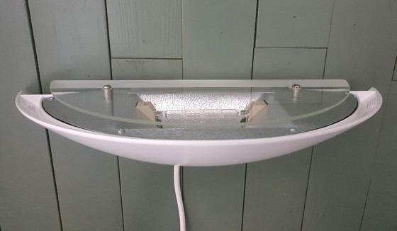 Image 1 of Set di lampade alogene (da parete) in metallo bianco vintage/leuchten per staff 