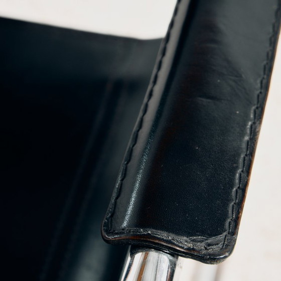 MK12000 Oostenrijkse Blaha fauteuil – Leather, Metal (photo 6 of 19)