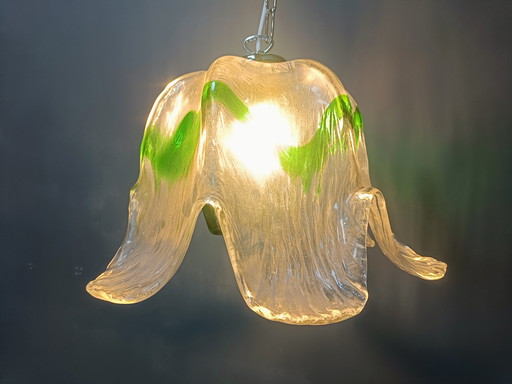 Vintage Murano Glass Pendant Light, for Mazzega, 1960s