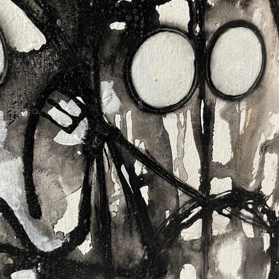 Jean-Pierre Katembwe, Naissance d'une Fille, Huile sur Toile, 2017 – Peintures et dessins, Canvas, Abstract (photo 6 of 12)