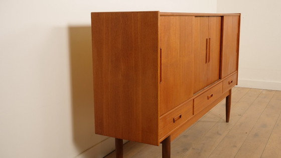 Buffet vintage | Armoire murale | Teck | 195 Cm – Wood (photo 6 of 13)