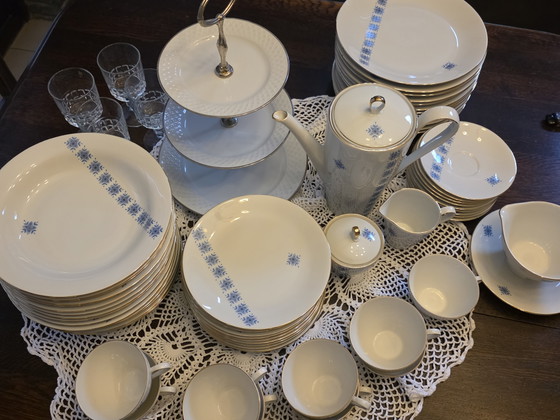 Image 1 of Vintage coffee and tea set + dinner service from the quality brand Kronester Bavaria (Germany).