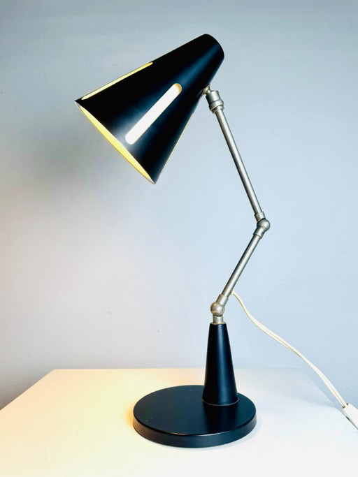 Sun Series (Zonneserie) Desk Lamp by H. Busquet for Hala Zeist, The Netherlands, 1950s – tafellampen, Metal (photo 2 of 9)