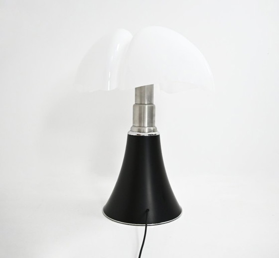 Image 1 of Lampe de Bureau Pipistrello Noire par Gae Aulenti pour Martinelli Luce